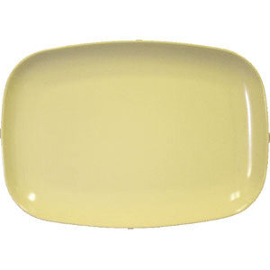 Melamine Crockery- 13" x 9" Serving Plate (Yellow)