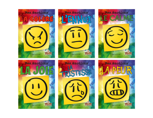 Mes émotions (My Emotions) - Set of 6 Books