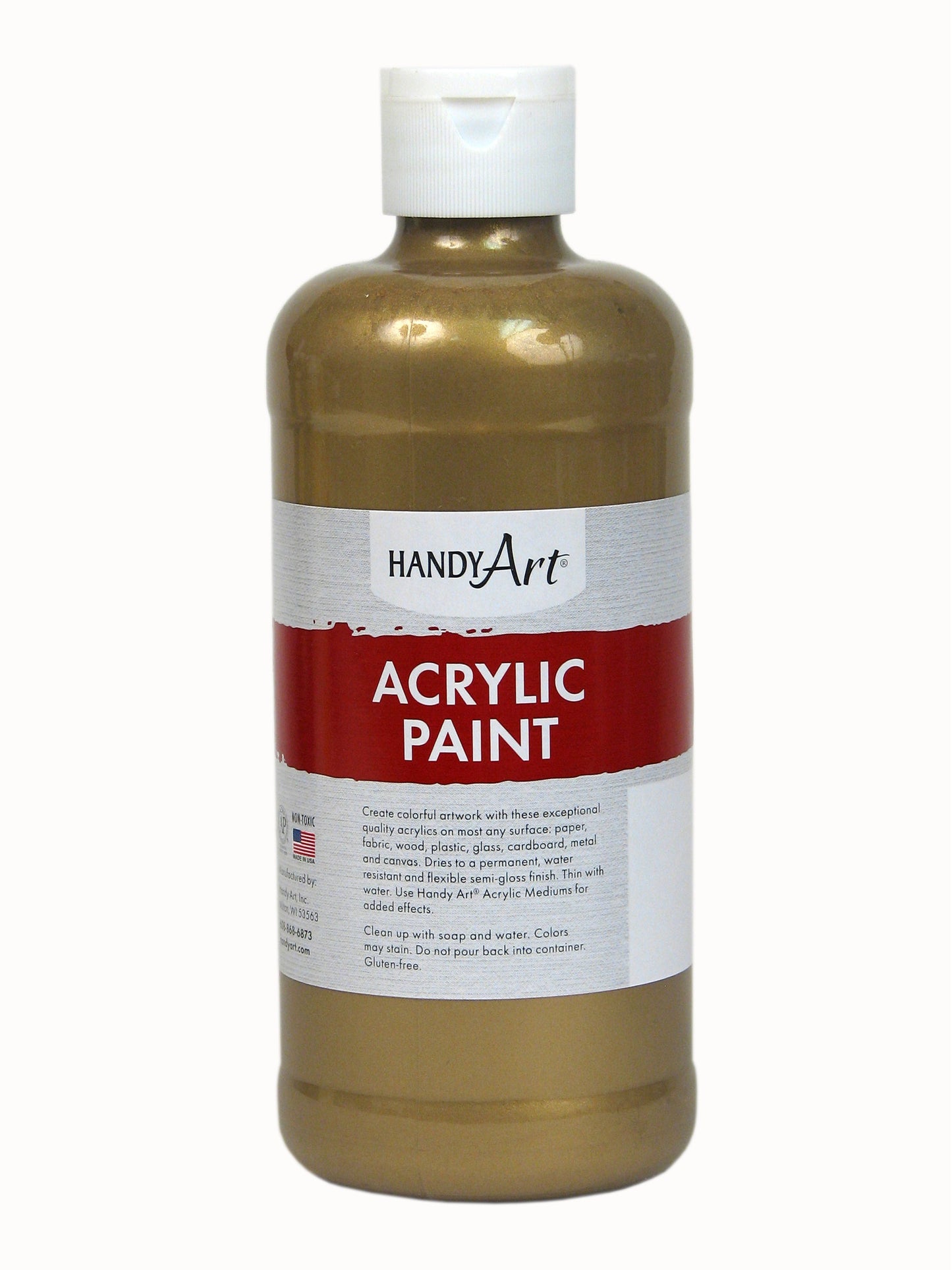 Handy Art Metallic Acrylic Paint - 473ml