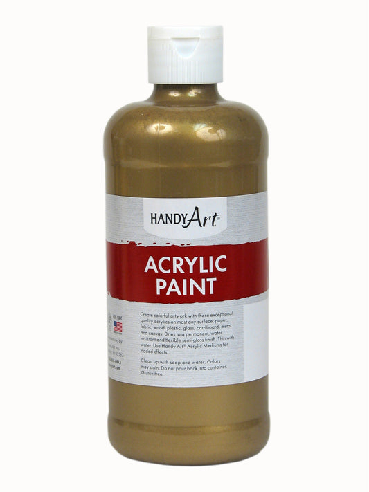 Handy Art Metallic Acrylic Paint - 473ml