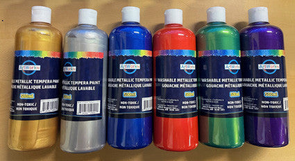 Metallic Tempera Washable Paint