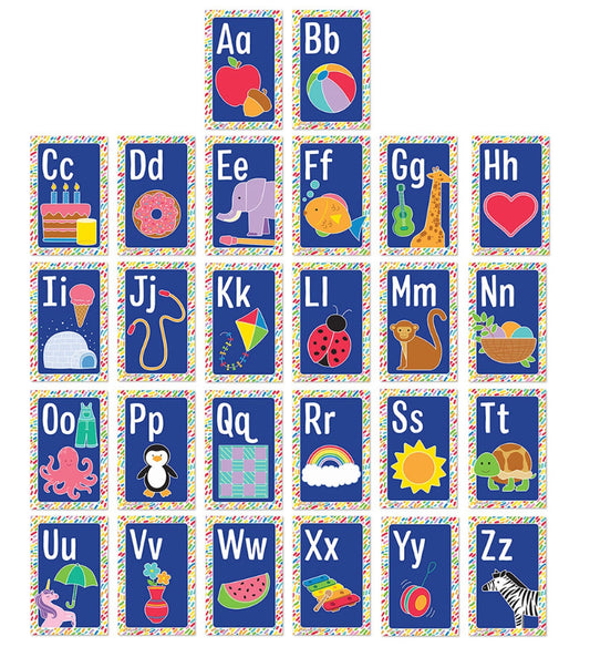 Mini Posters: Alphabet Cards Poster Set