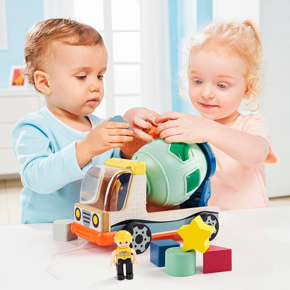 Mixer Truck with Shape Sorter