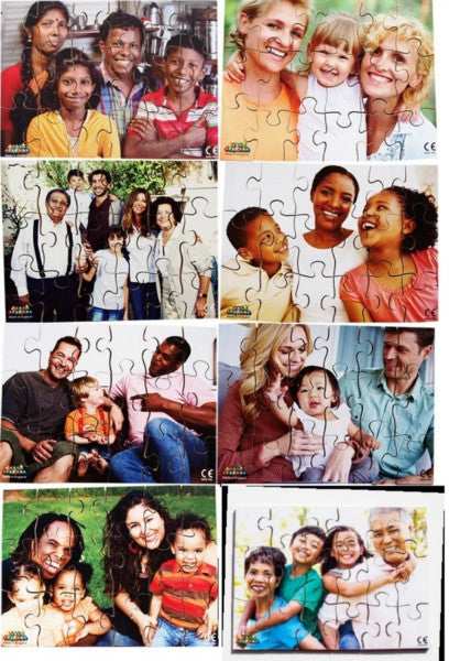 Modern Families - Set Of 8