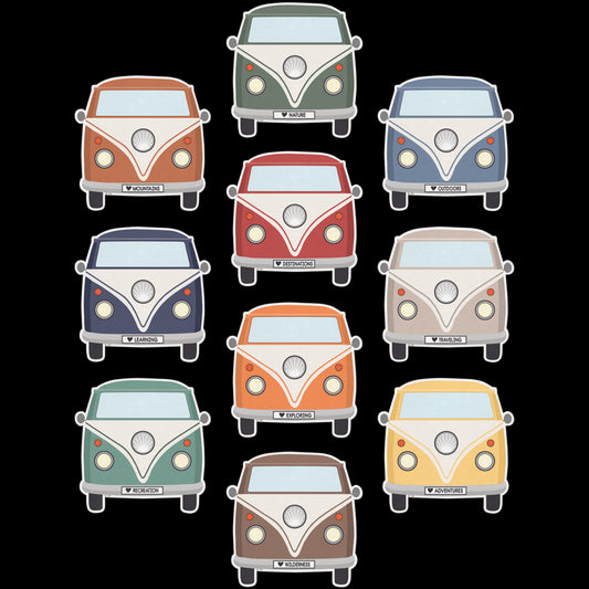 Moving Mountains Road Trip Camper Vans Accents