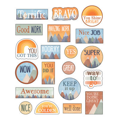 Moving Mountains Stickers (120 Pcs)