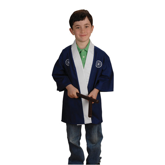 Navy Traditional Festival Coat - East Asia - Boy