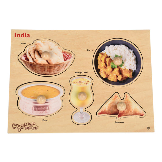 Knob Food Puzzle - India
