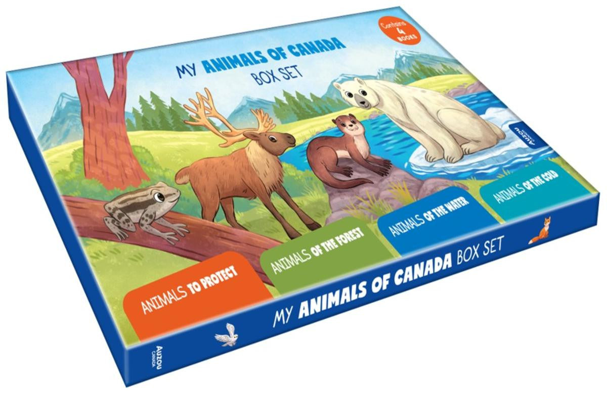 My Animals of Canada Boxed Set of 4 Books