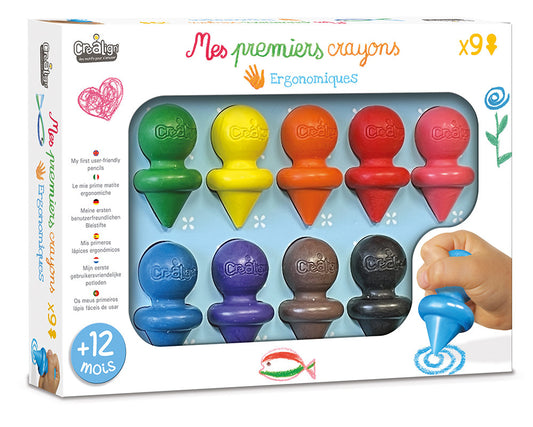 My First Crayons (Set of 9)