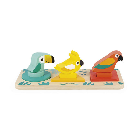 Mes premières formes - Puzzle en bois tropical