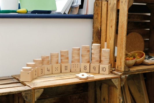 Natural 1-10 Number Stacker