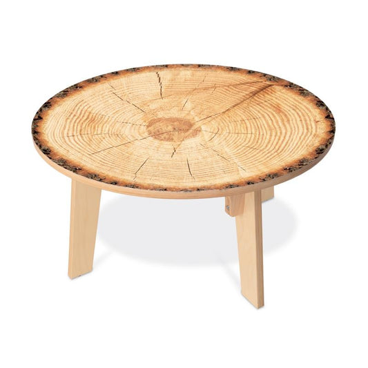 Nature View Live Edge Round Table 22"H
