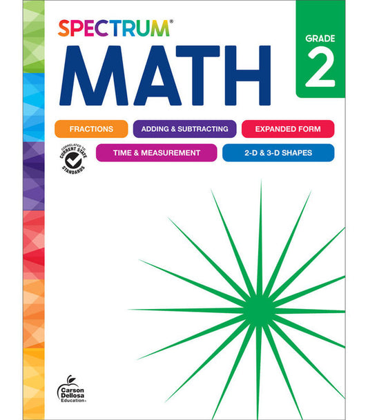 New Spectrum Math Workbook Grade 2