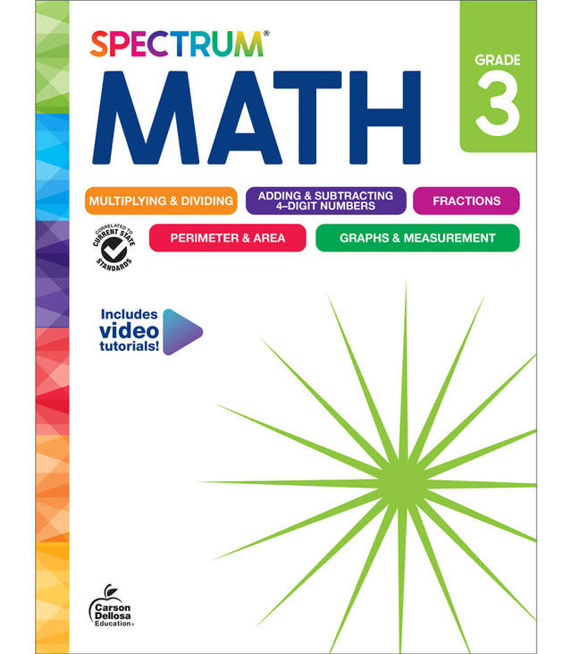 New Spectrum Math Workbook Grade 3