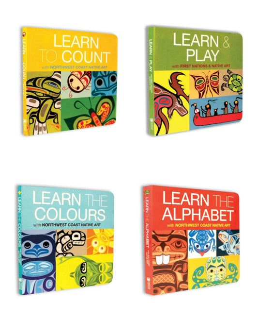Northwest Coast Native Art Learn Board books