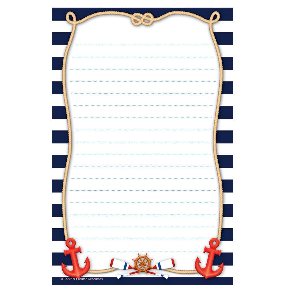 Notepad Nautical