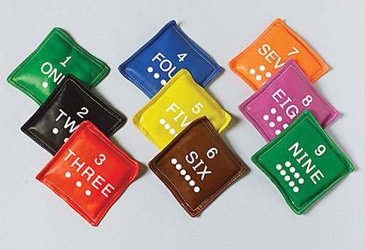 Number Bean Bags (Vinyl)