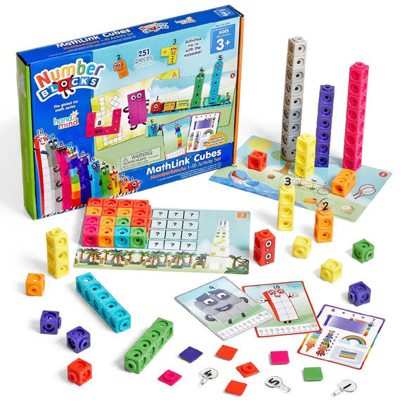 MathLink® Cubes Numberblocks® 1–10 Activity Set – Sonsuh Educational ...