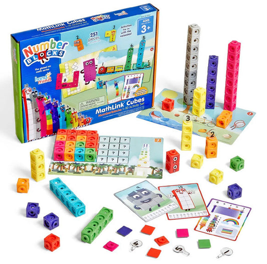 MathLink® Cubes Numberblocks® 1–10 Activity Set