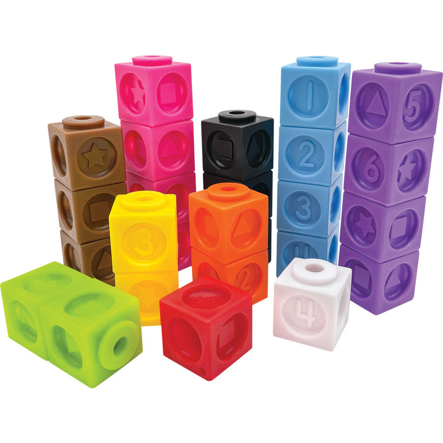 Numbers and Shapes Connecting Cubes – Sonsuh Educational Supplies Inc.