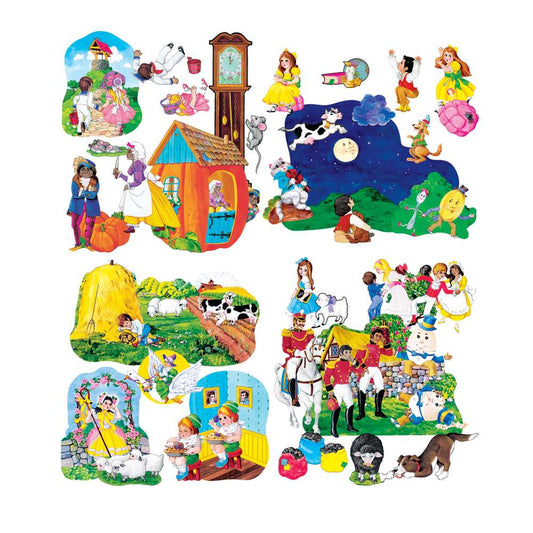 Nursery Rhymes Felt Set of 4