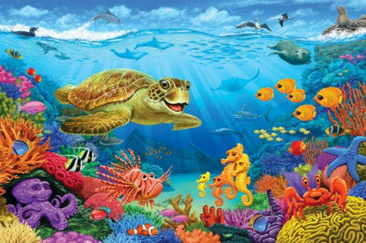 Ocean Reef Floor Puzzle