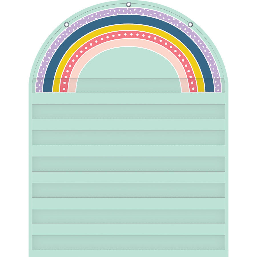 Oh Happy Day Rainbow 7 Pocket Chart