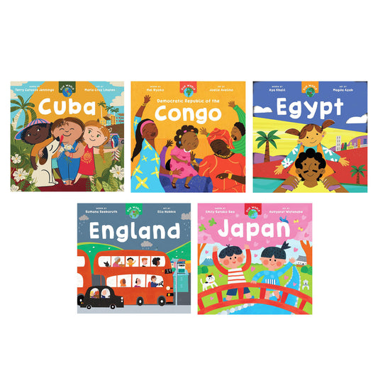 Our World Series 3 (Boardbooks- Set of 5 Books)