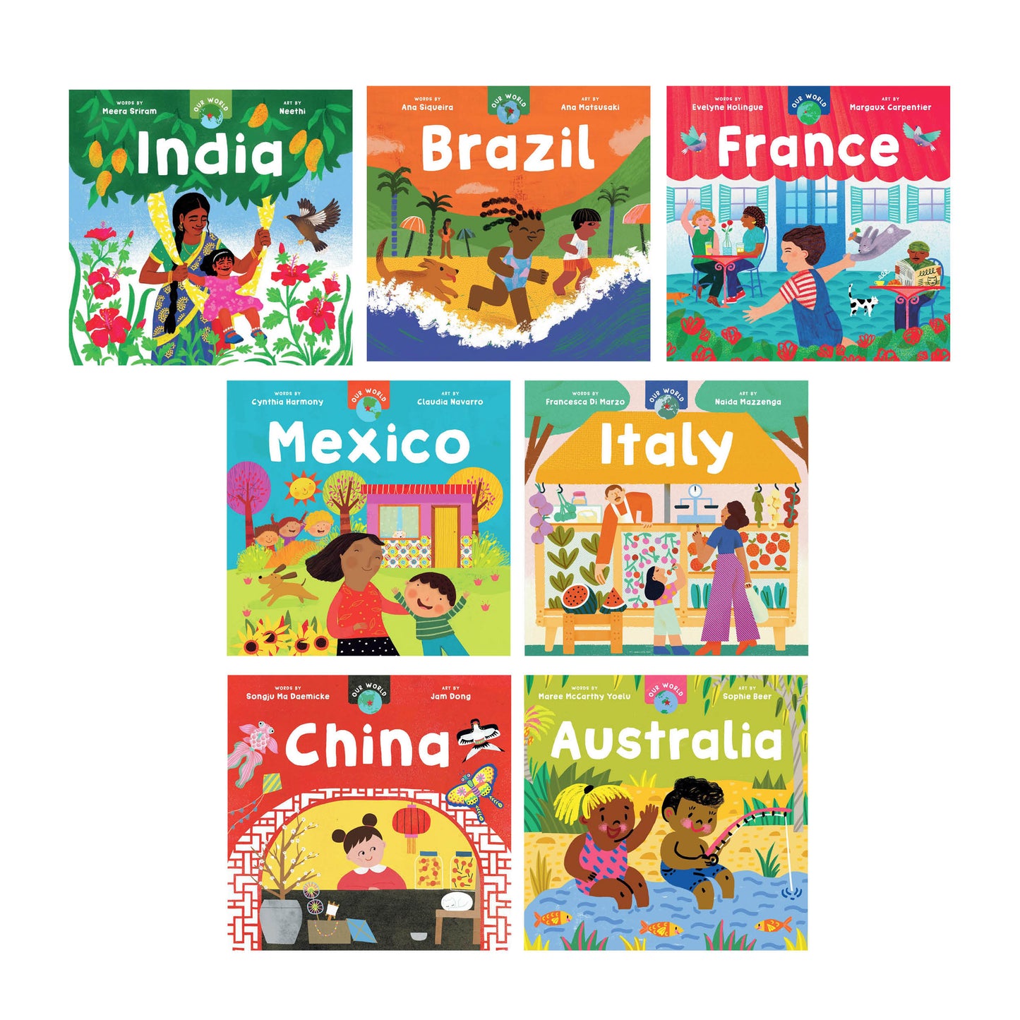 Our World Series Set 1 - 7 Books