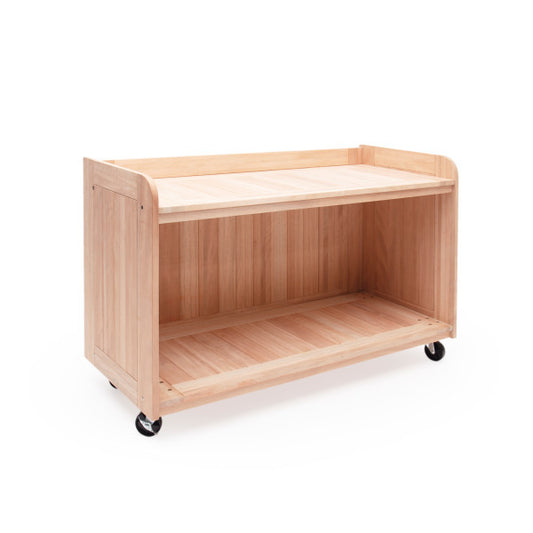 Outdoor Hollow Blocks Storage Cart