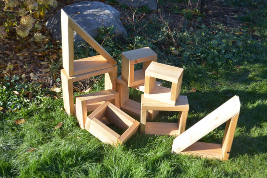 Outdoor Holow Blocks 9Pc Set