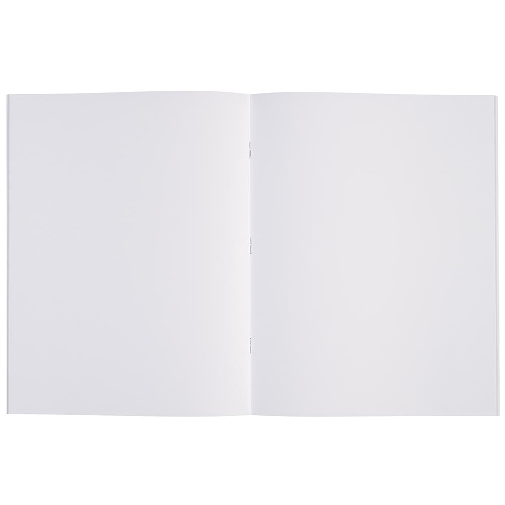 Sketch Booklet - Unruled - 8.5" x 11" - 16 Sheets/32 Pages