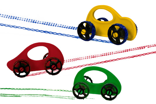Paint Racers - 3 Pack (Primary Colours)