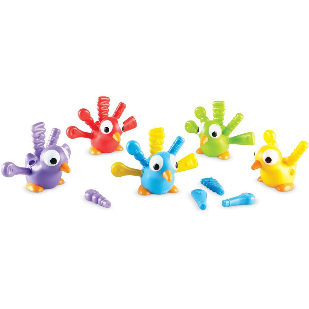 Fine Motor Peacock Pals