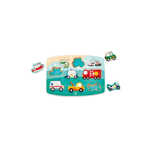 Peg and Knob Puzzles