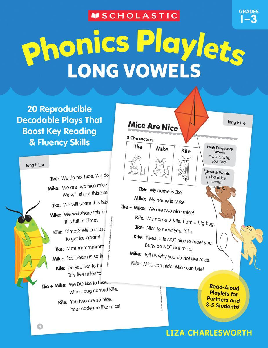 Phonics Playlets: Long Vowels