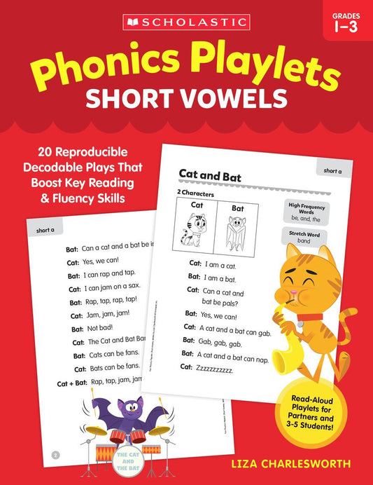Phonics Playlets: Short Vowels