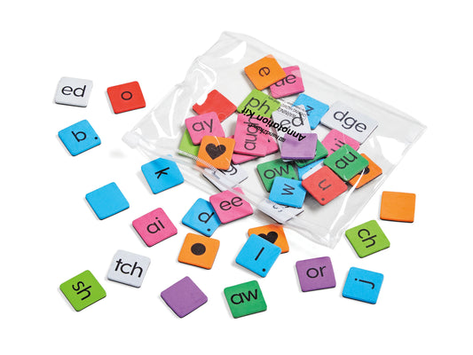 Phonics Word-Building Magnetic Tiles