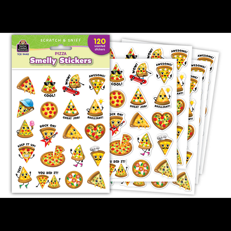 Pizza Smelly Stickers