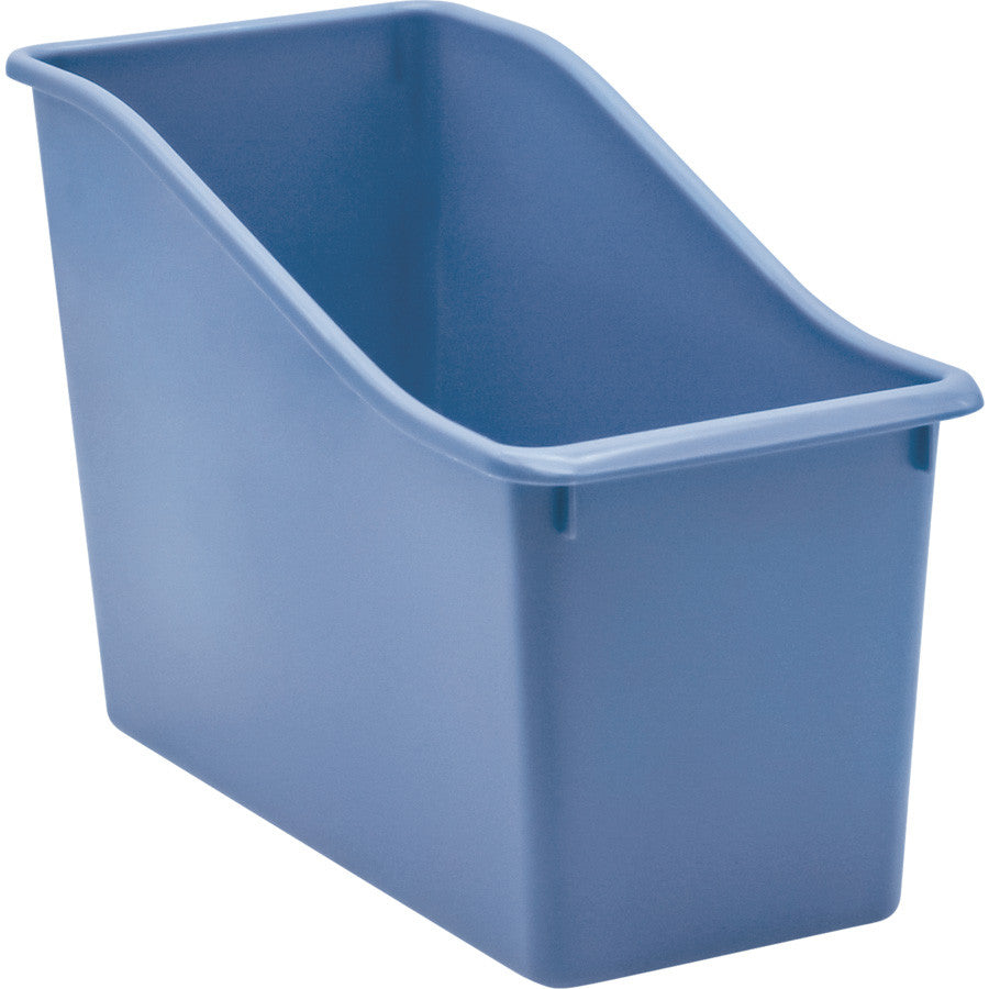Plastic Book Bins Storage Organizer for Classroom and Office