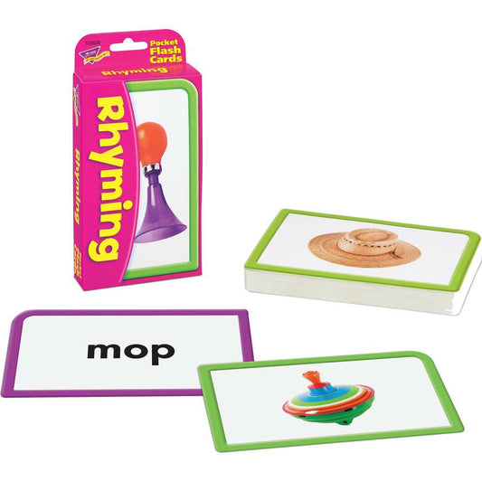 Pocket Flash Cards - Rhyming