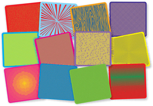 Pop Art Rubbing Plates