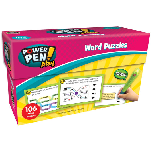 Power Pen Word Puzzles - Gr. 2-3