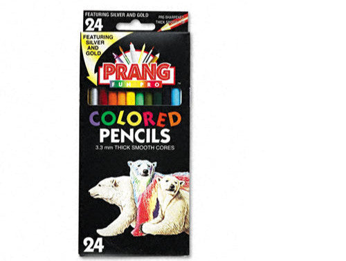 Prang Pencil Crayons (24/pk)