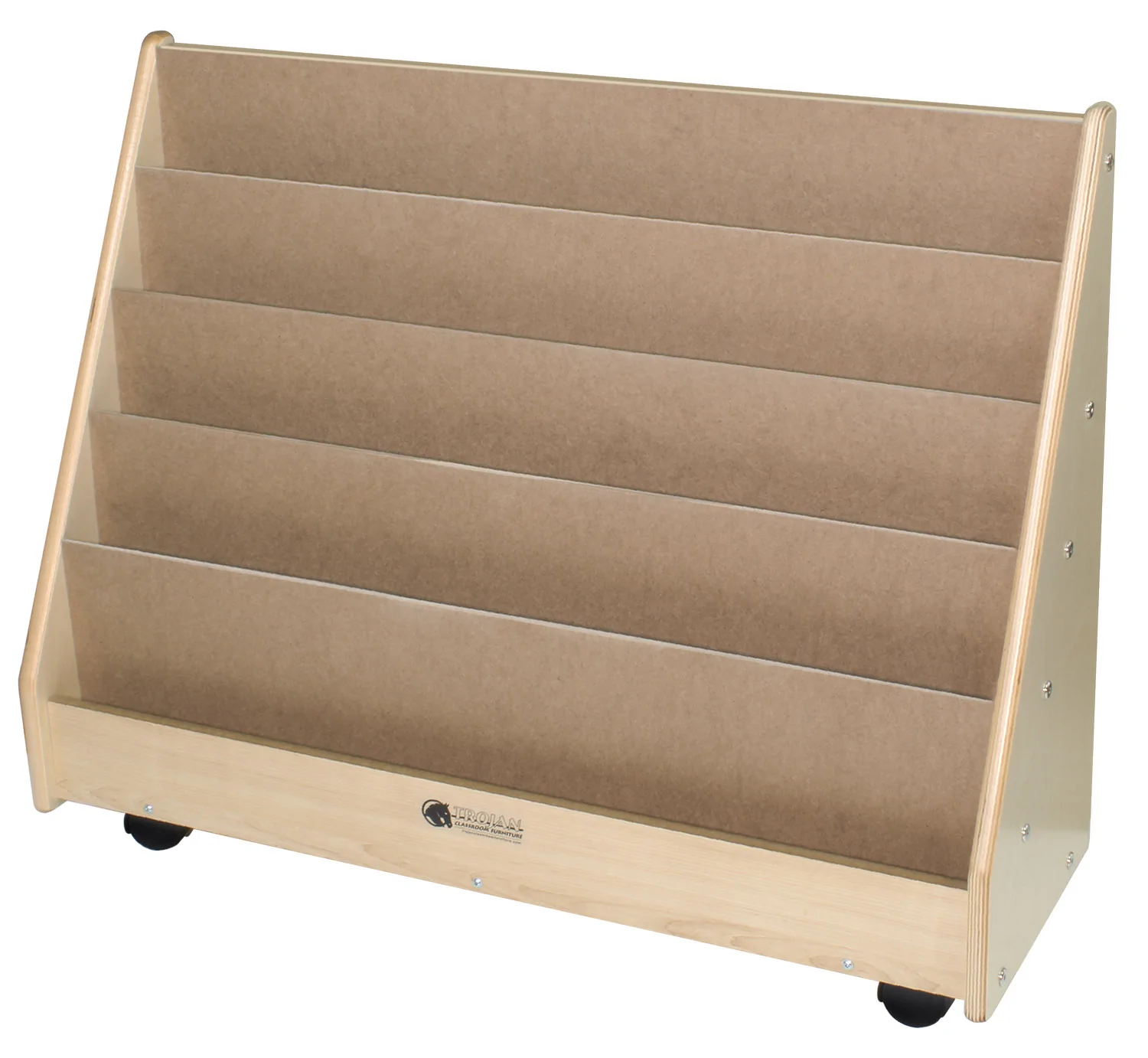 Book Rack Prepayaid Preschool Book Rack Unit with 5 Shelves & Casters – Sonsuh Educational ...