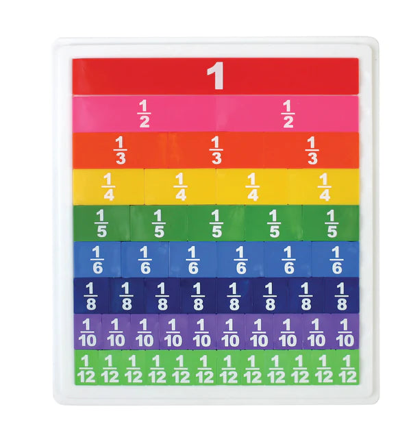 Rainbow Fraction Tiles
