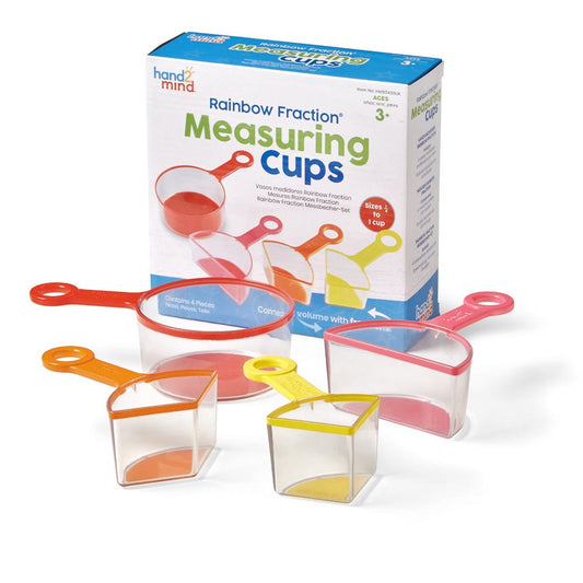 Rainbow Fraction® Measuring Cups, Set of 4