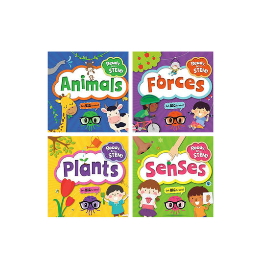 Ready, Set, Stem! Set of 4 Books