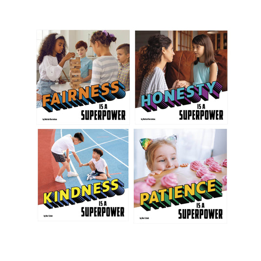 Real Life Super Powers - Set Of 4 Books